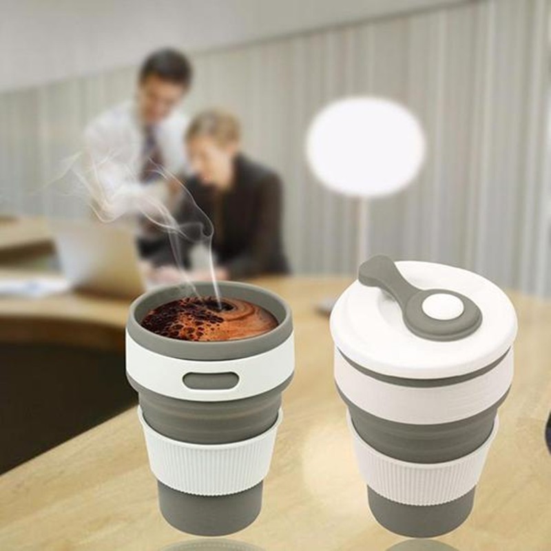Collapsible Silicone Folding Water Cup