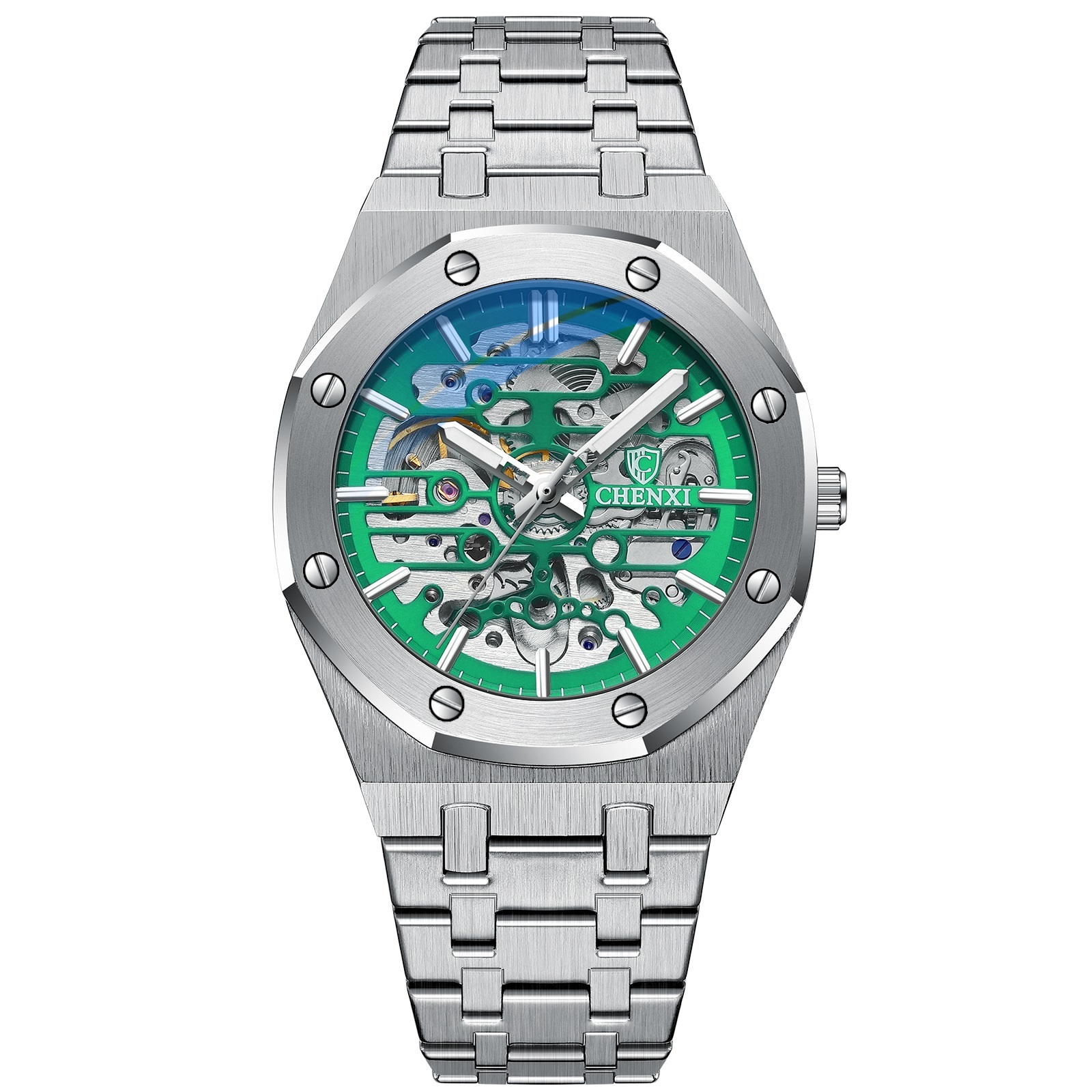 Skeleton Automatic Mechanical Watch - Image 6