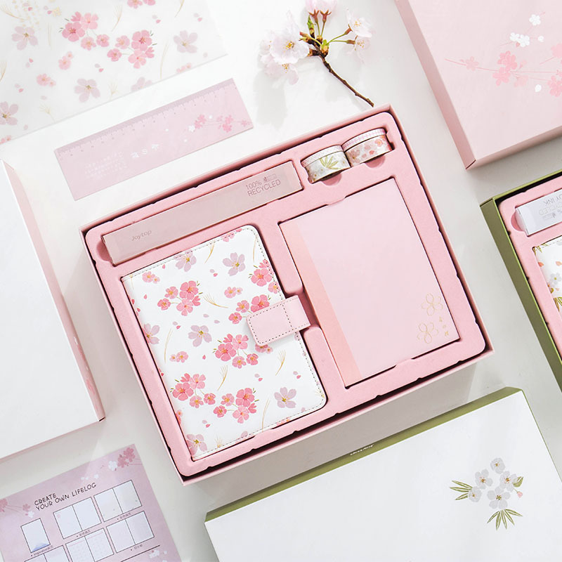 Cherry Blossom Series Gift Set Journal Book