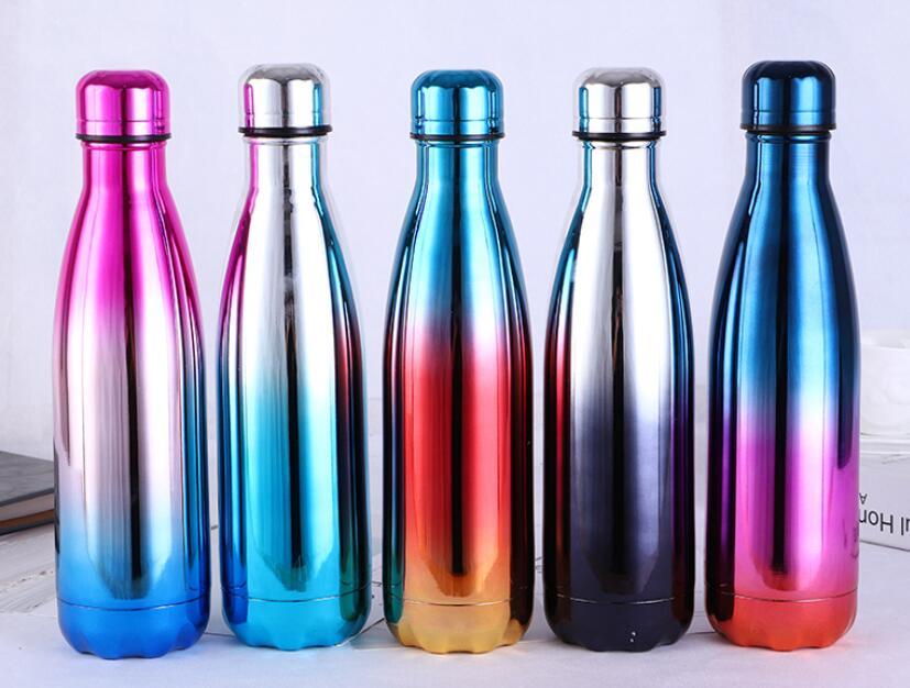 Stainless Steel Gradient Water Bottle - Image 2