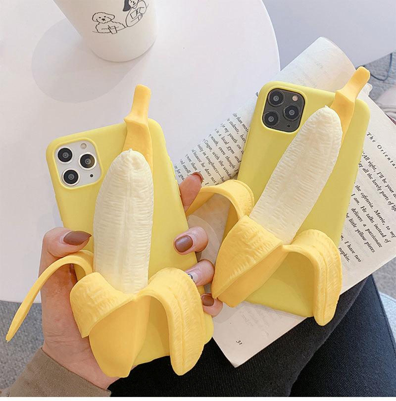 Un Zip Banana Silicone Phone Case