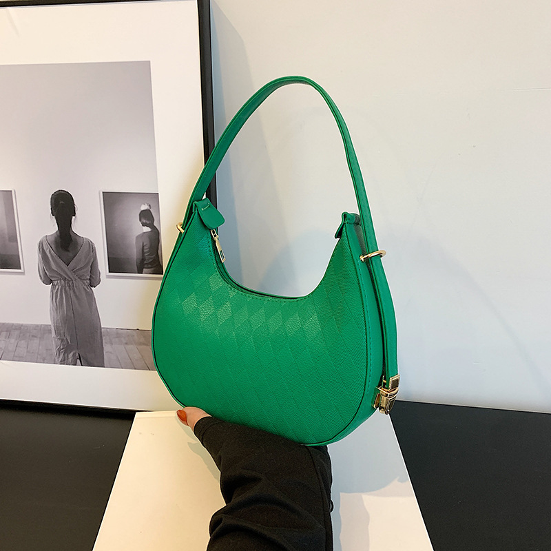 Rhombus Pattern Handbag - Image 5
