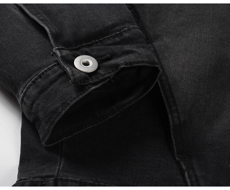 Distressed Denim Jacket - Image 3