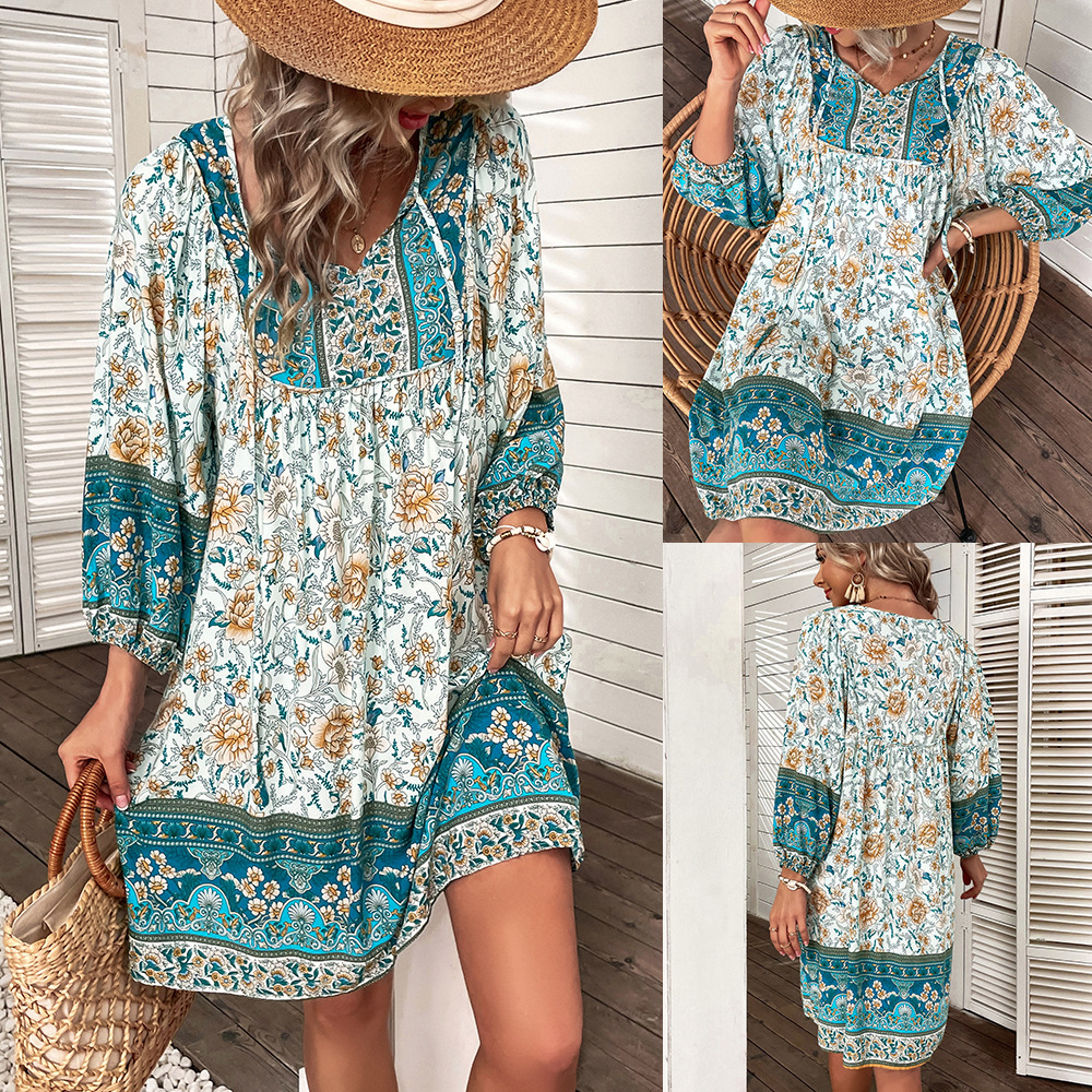Loose Boho Summer Dress For Women