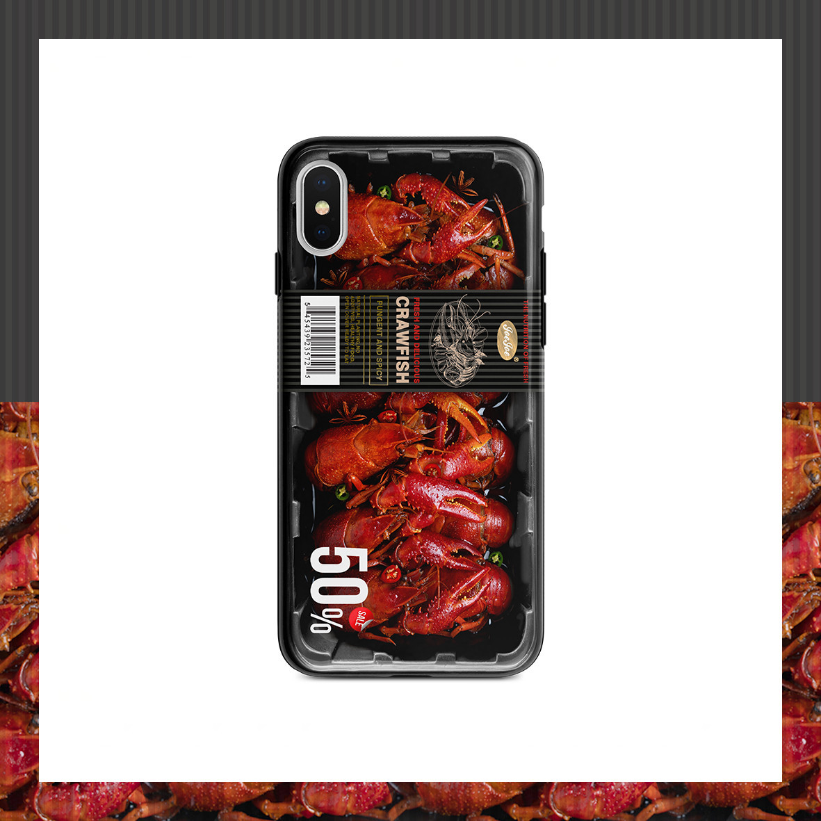 Crayfish Phone Case - Image 2