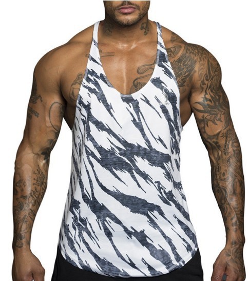 Quick-drying Sports Training Printed Vest