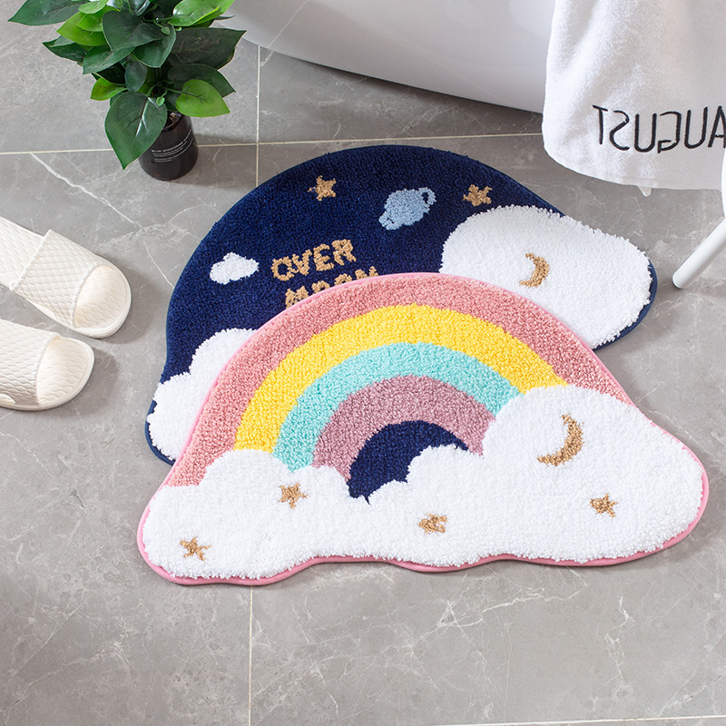 Absorbent Non-Slip Cylinder Door Mat