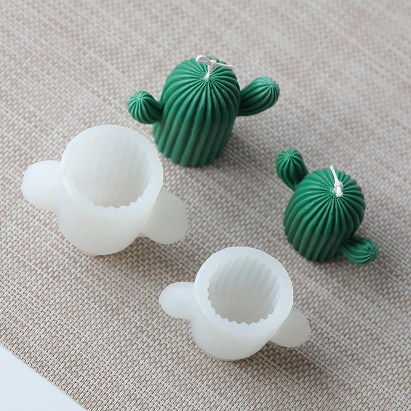 Silicone Cactus Shape Candles Aromatherapy Mold - Image 4