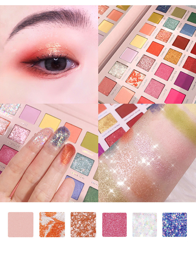 Matte Glitter Pearlescent Eyeshadow - Image 4