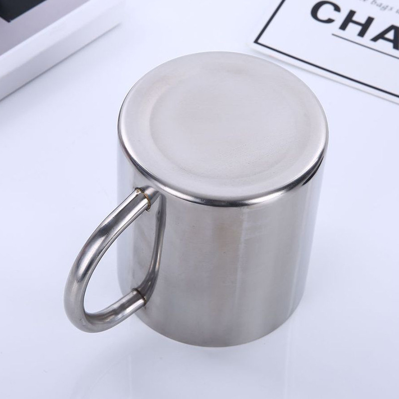 Double-Layer Insulated Camping Handy Mug