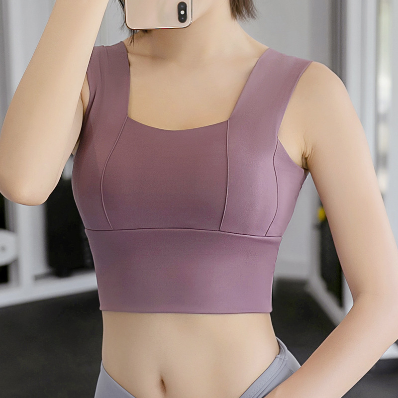 Shockproof Gathered Underwear with Beautiful Back