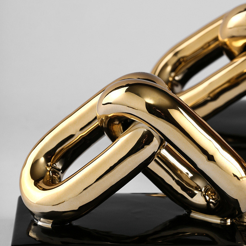 Creative Electroplating Chain Ornaments - Image 2