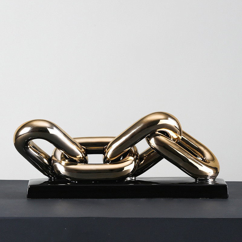 Creative Electroplating Chain Ornaments - Image 4