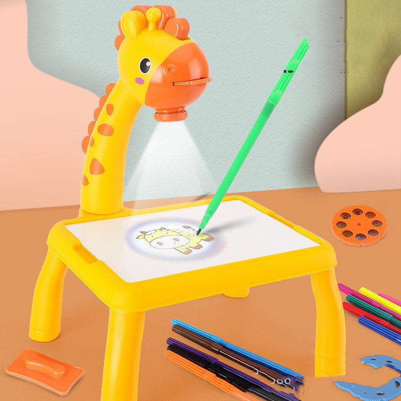 Children LED Projector Art Drawing Table Toys - Image 4