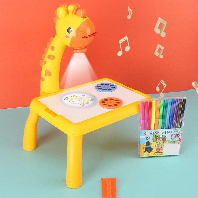 Children LED Projector Art Drawing Table Toys - Image 2