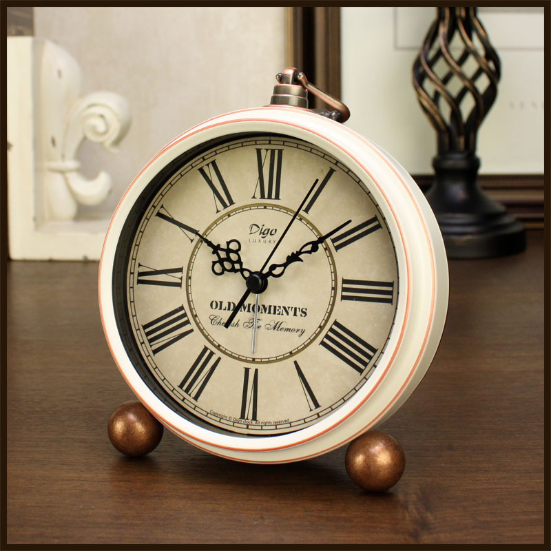 Retro European Pastoral Alarm Clock - Image 2