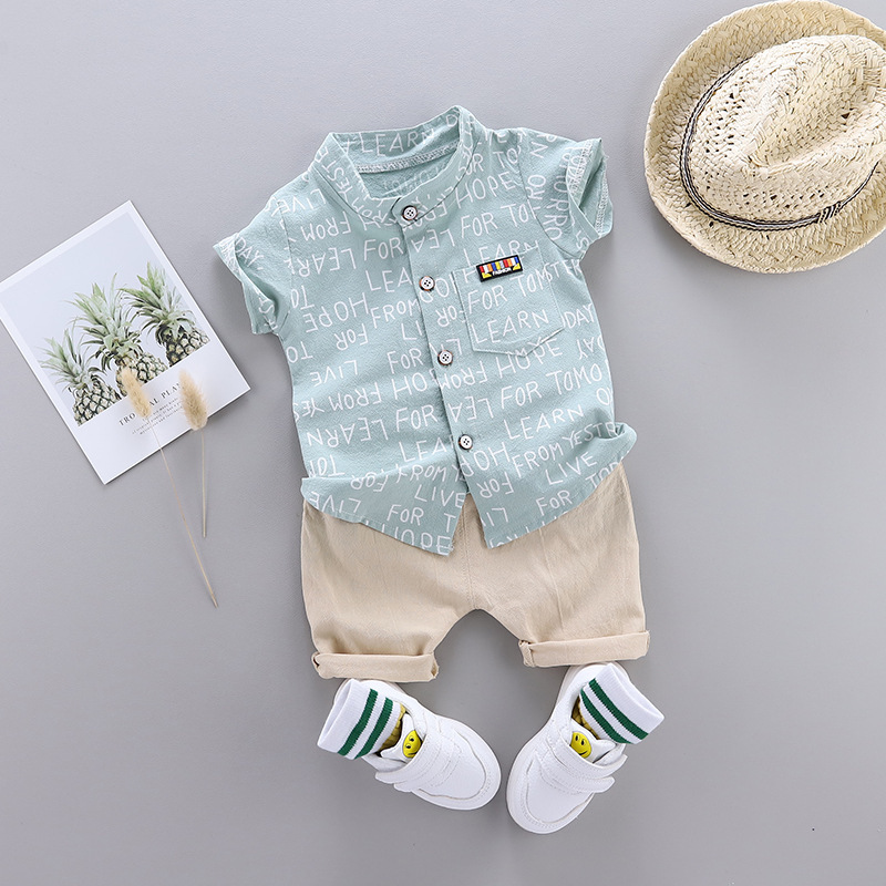 Korean Short-Sleeved Suit