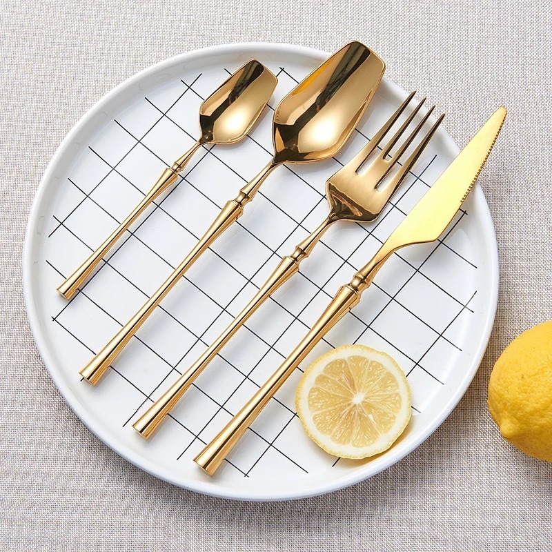 Set Of Four Stainless Steel Steak Cutlery - Image 4
