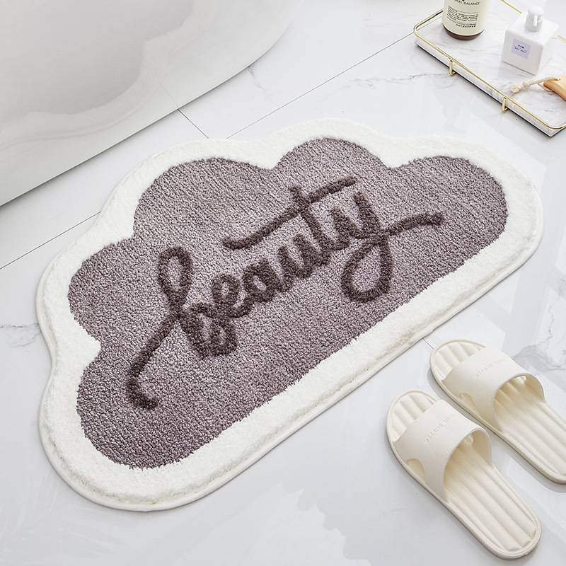 Cloud Shaped Door Entrance Bathroom Mat - Image 6