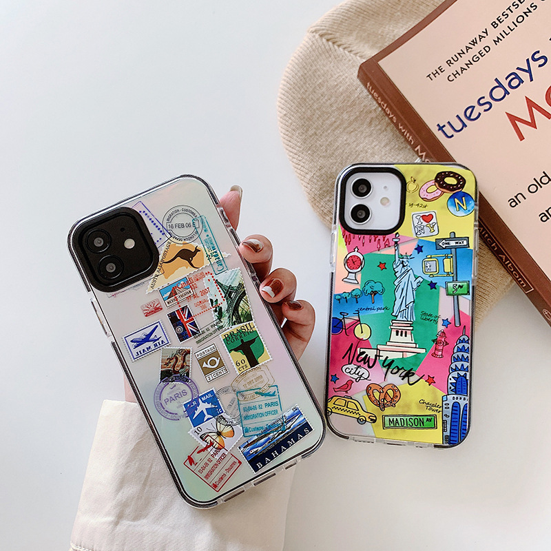 Fashion World Travel Label Phone Case - Image 2