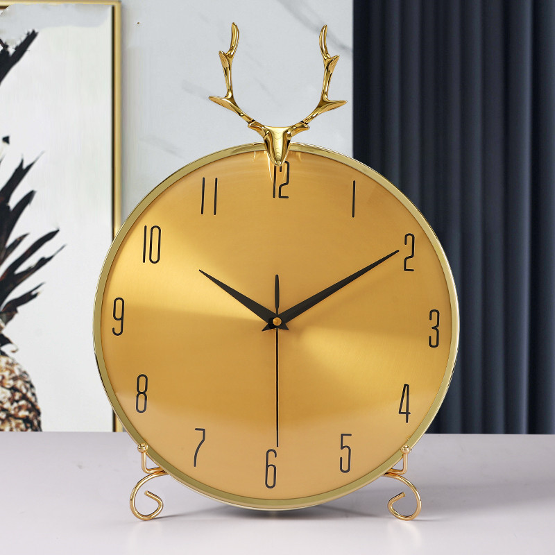 Modern Creative Agate Mute Clock