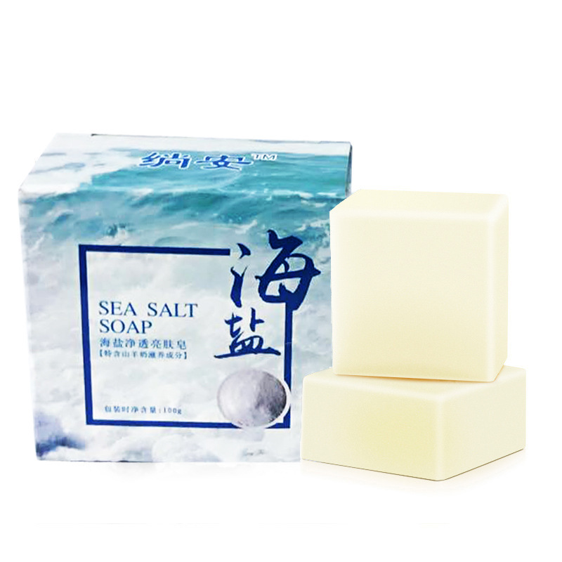 Natural Sea Salt Goat Milk Handmade Soap - Image 6