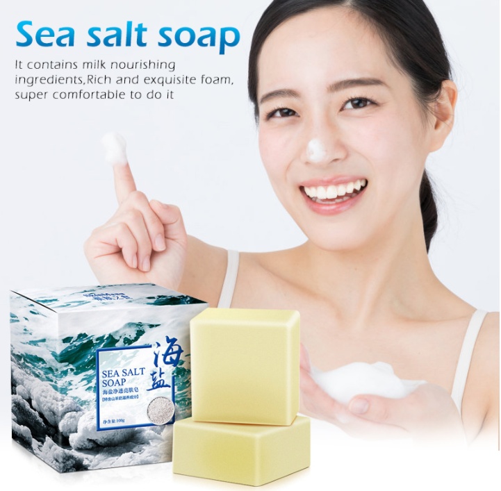 Natural Sea Salt Goat Milk Handmade Soap - Image 7