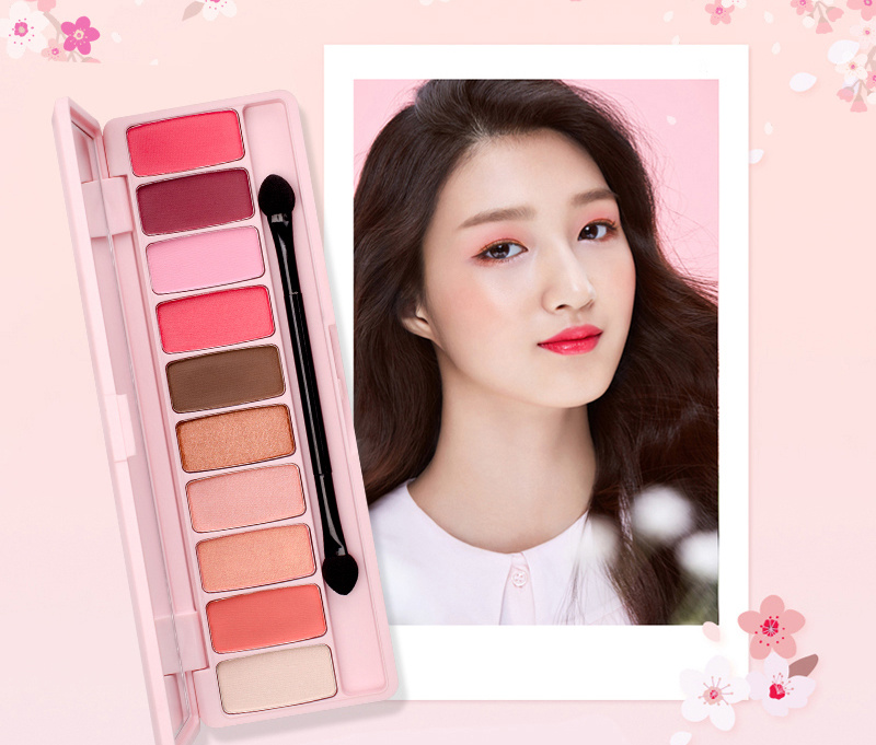 Ten-Color Sakura Girl Eyeshadow - Image 4