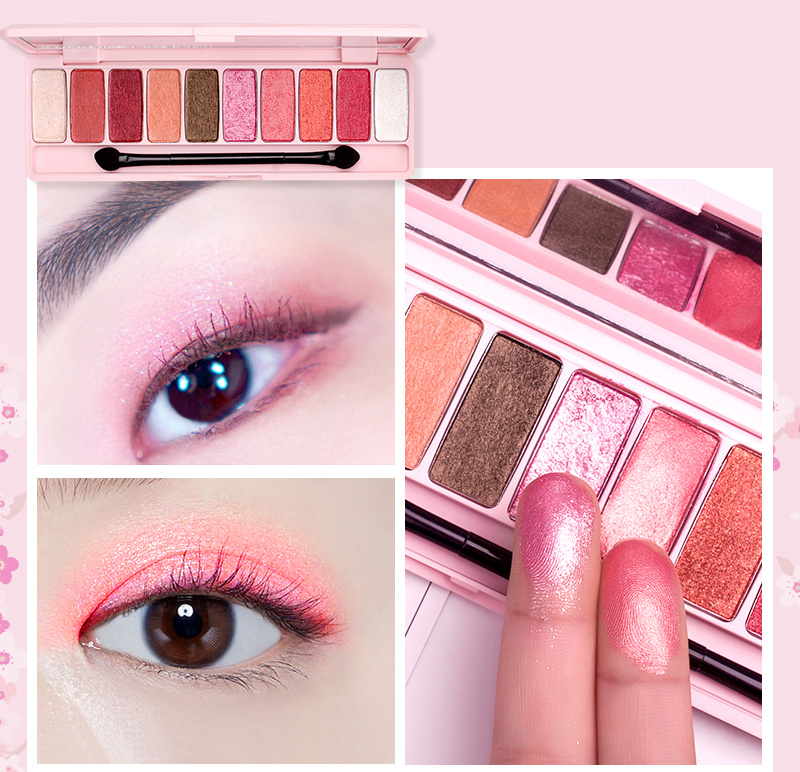Ten-Color Sakura Girl Eyeshadow - Image 5