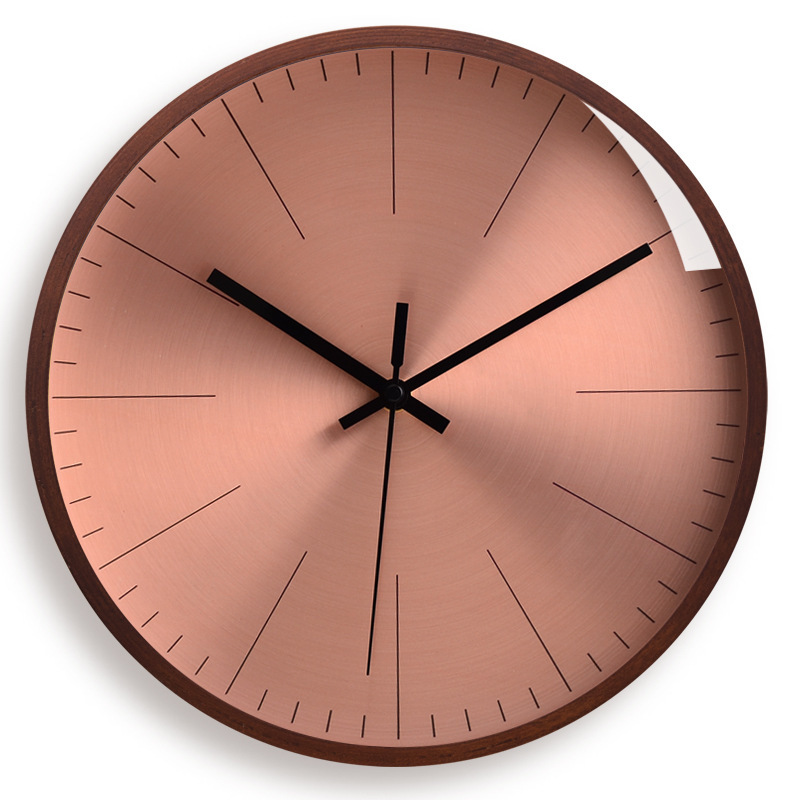 Solid Wood Wall Clock