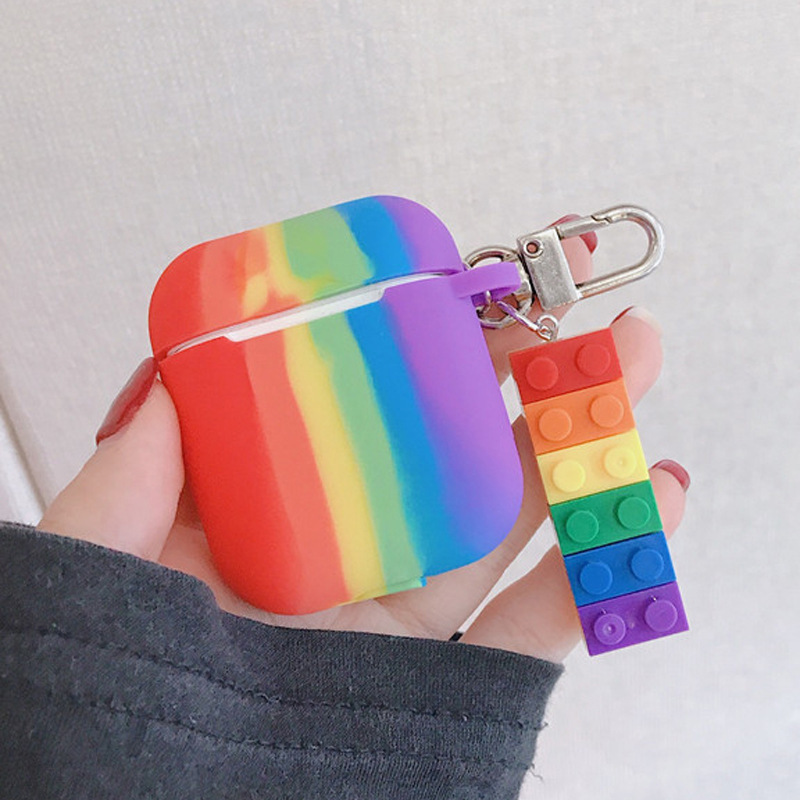 Rainbow Applicable Airpods2 Protective Case