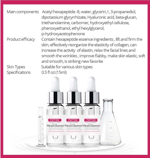 Vibrant Glamour Peptide Facial Serum - Image 2