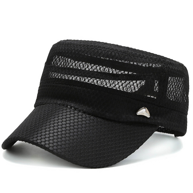 Mesh Peaked Sun Caps Hat - Image 4