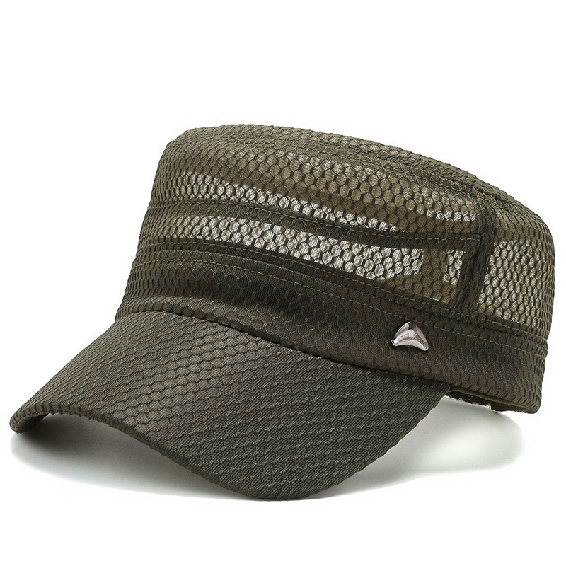 Mesh Peaked Sun Caps Hat - Image 5
