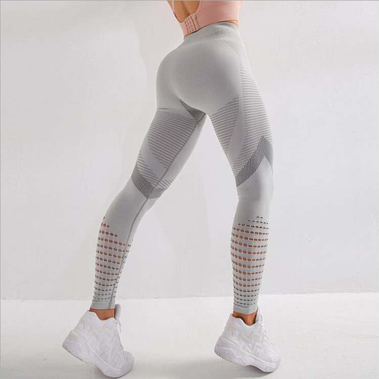 Quick-drying Breathable Mesh Yoga Pants - Image 7