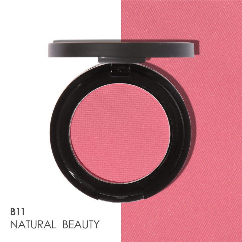 High-Gloss Nude Makeup Powder Cake Blush - Image 10