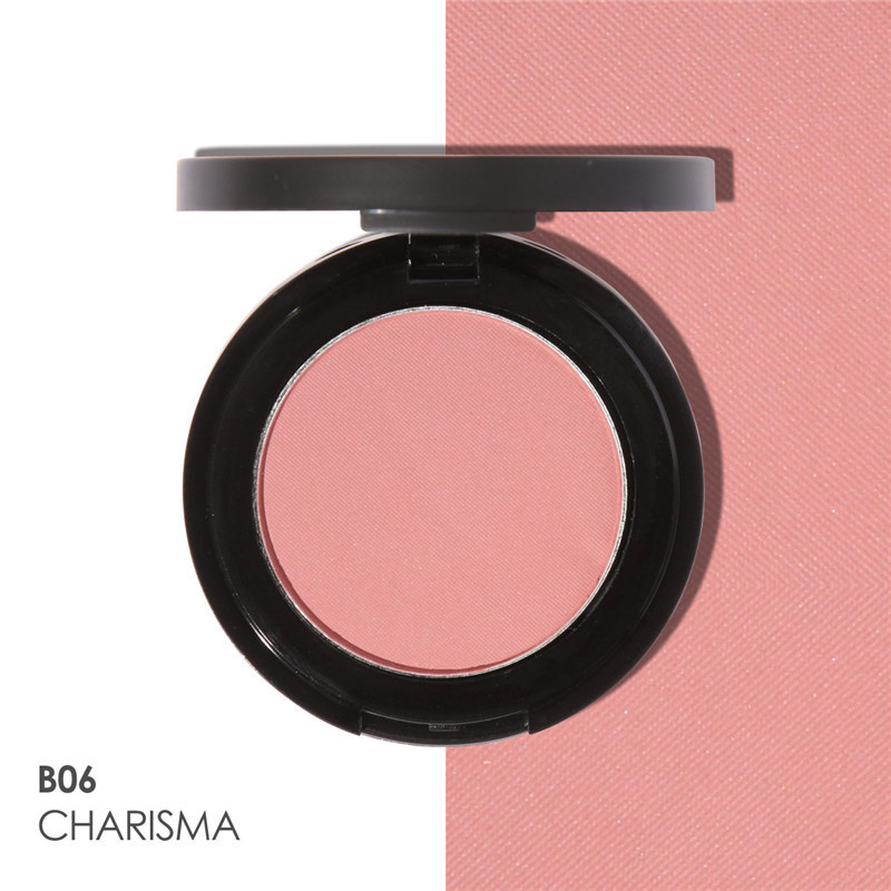 High-Gloss Nude Makeup Powder Cake Blush - Image 2