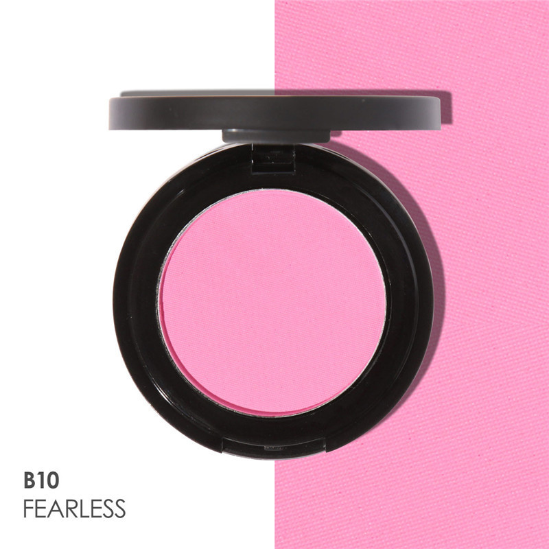 High-Gloss Nude Makeup Powder Cake Blush - Image 8
