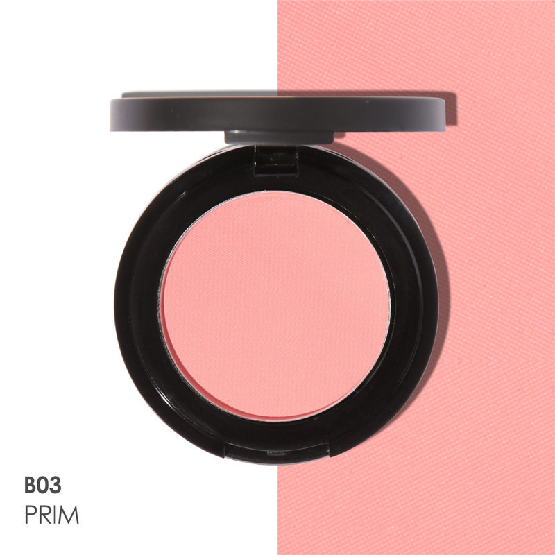 High-Gloss Nude Makeup Powder Cake Blush - Image 6