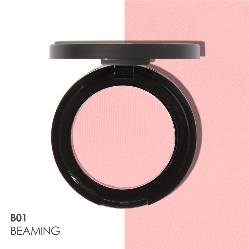 High-Gloss Nude Makeup Powder Cake Blush - Image 3