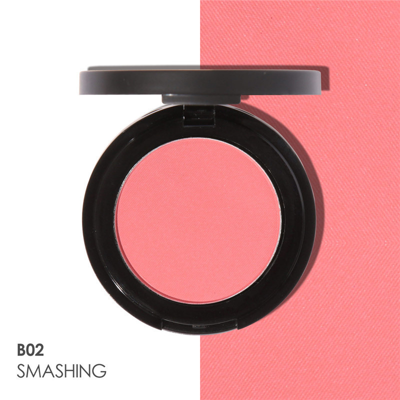 High-Gloss Nude Makeup Powder Cake Blush - Image 4