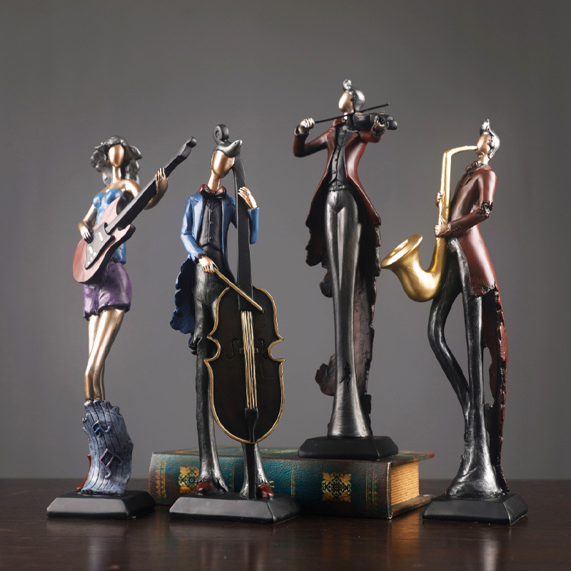 Resin Musical Instruments Crafts Ornaments