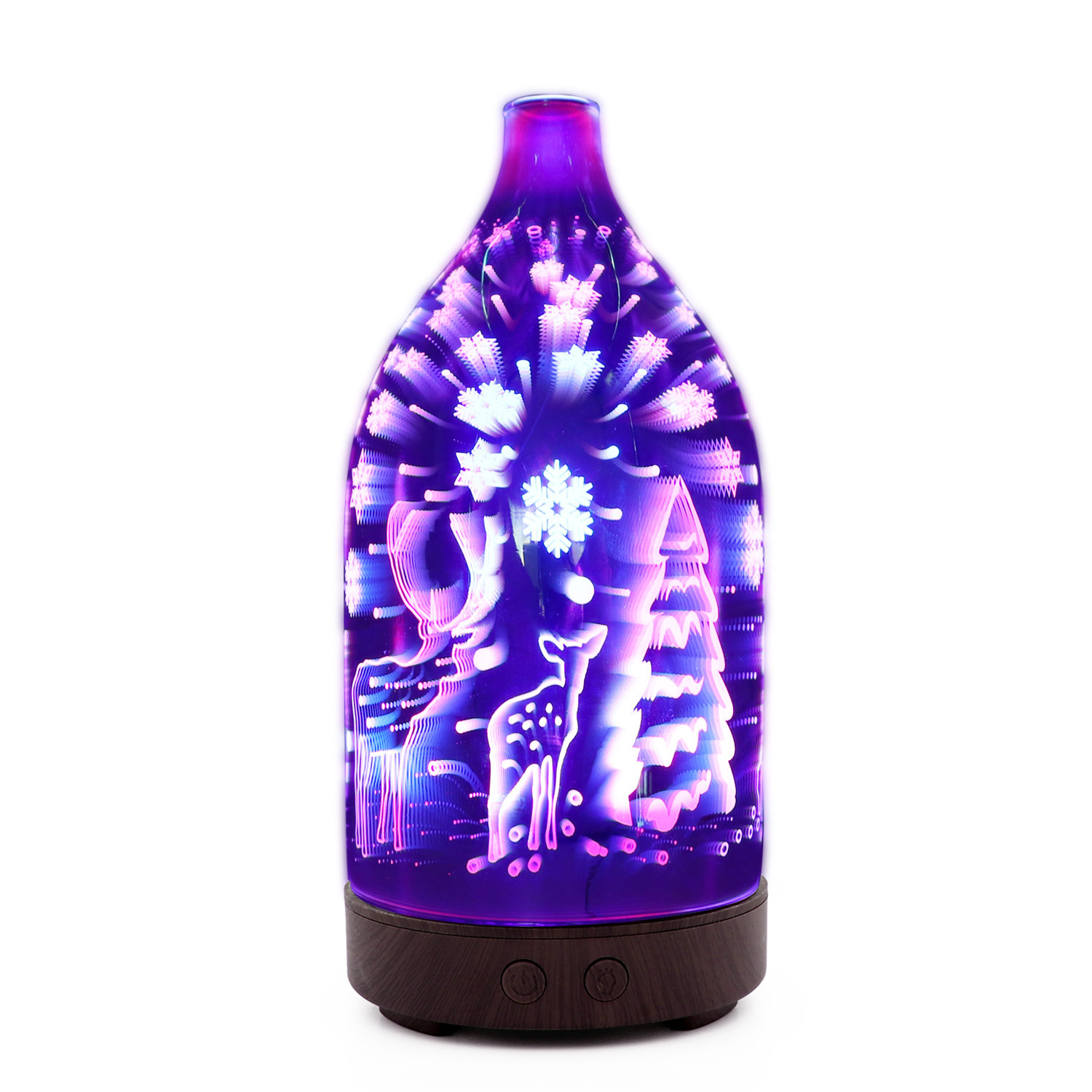 Glass Wood Grain Aroma Diffuser - Image 3