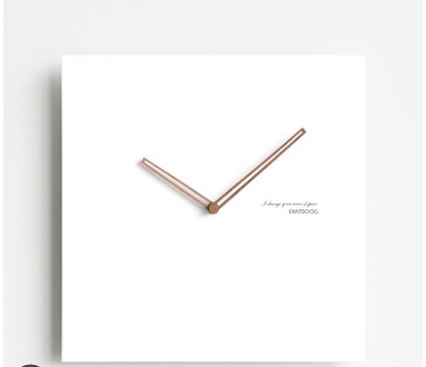 Square Meter Box Wall Clock - Image 2