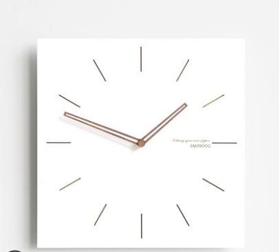 Square Meter Box Wall Clock - Image 4