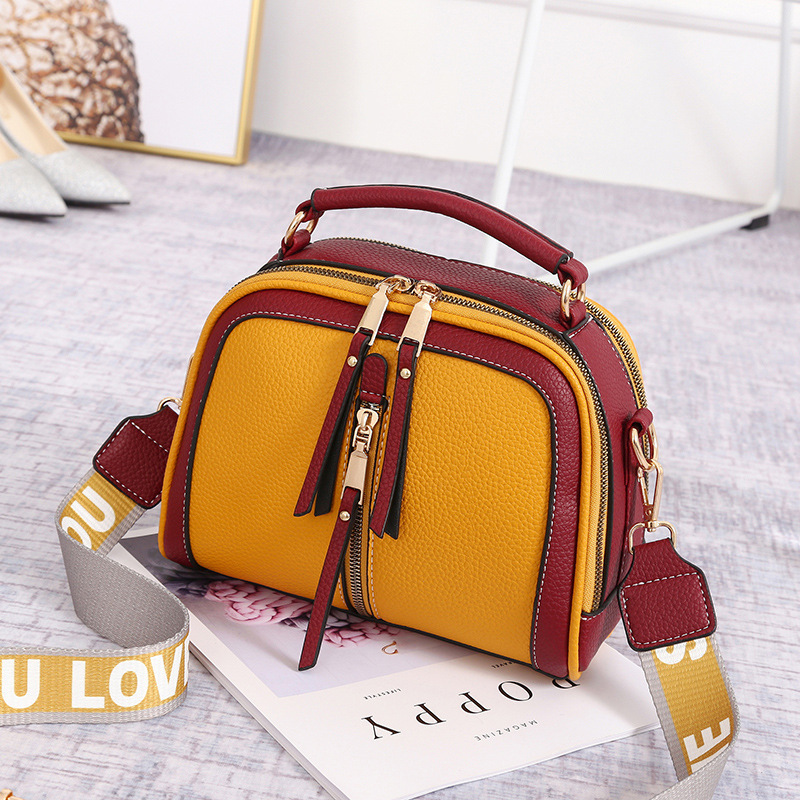 Women's Wide Shoulder Square Bags - Image 6