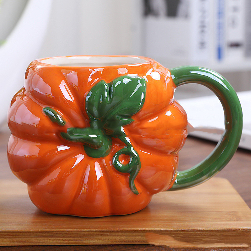 Creative Cute Pet Fruit Ceramic Mug - Image 3