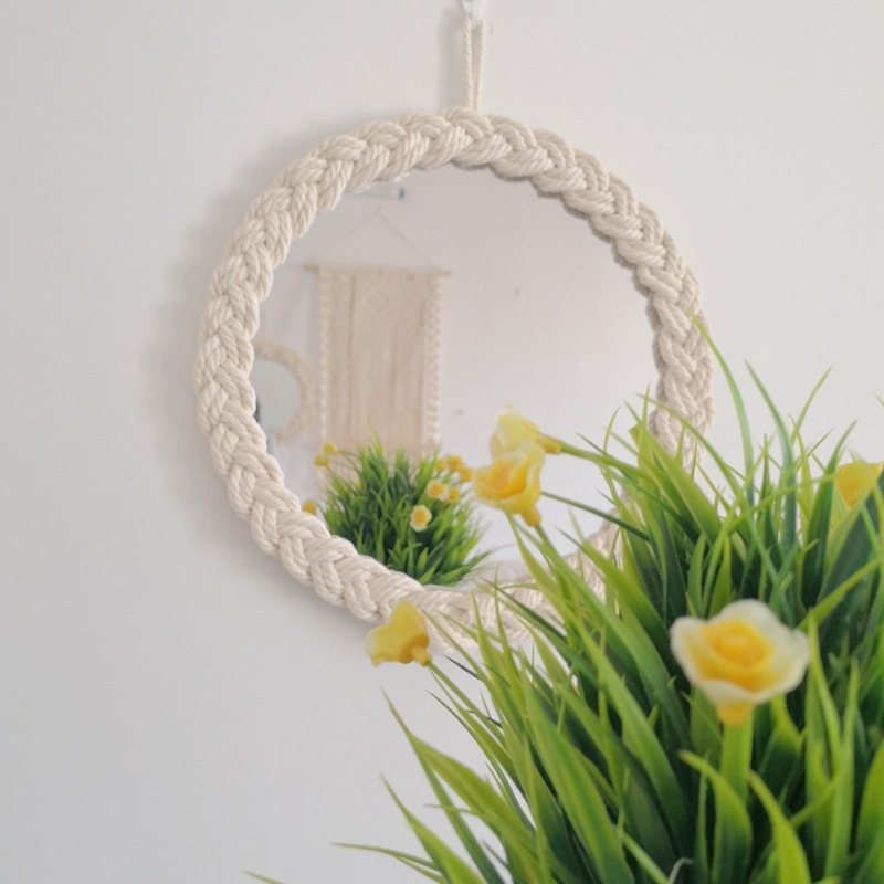 Nordic Handmade Tapestry Mirror