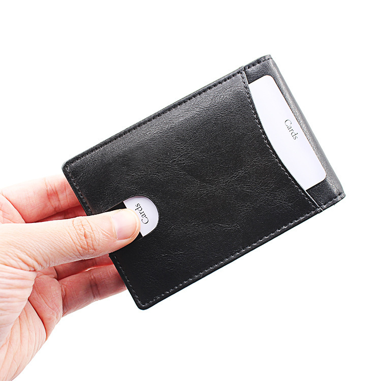 Anti-Theft Cowhide Men's Wallet - Image 2