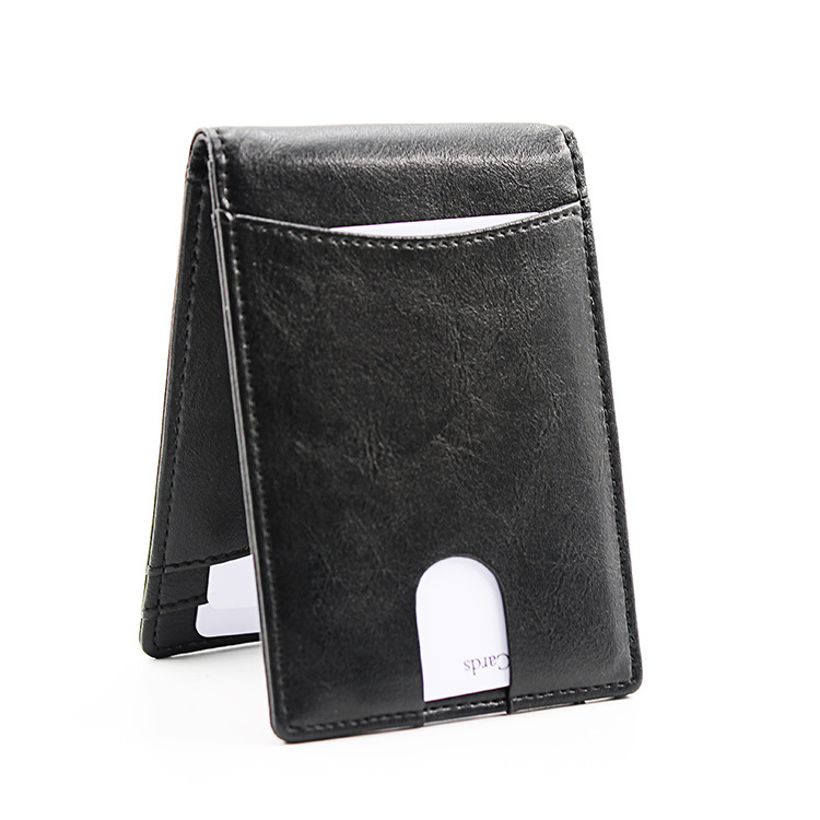 Anti-Theft Cowhide Men's Wallet - Image 5